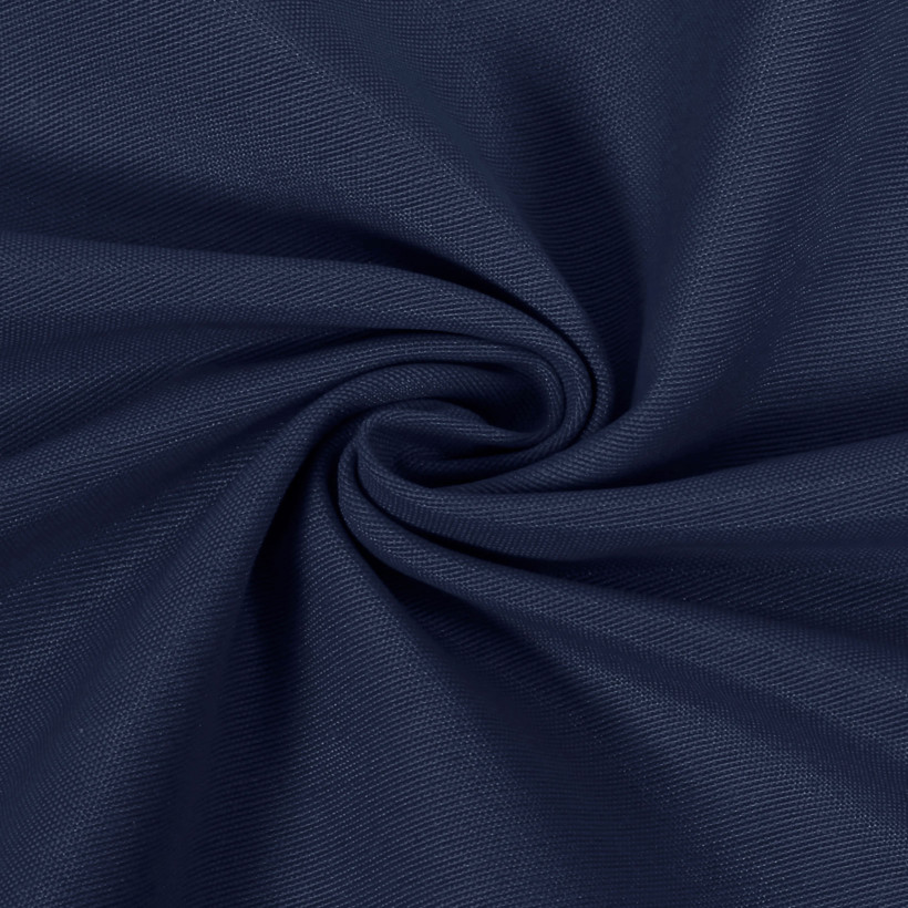 Tkanina dekoracyjna Loneta - atramentowo-niebieska