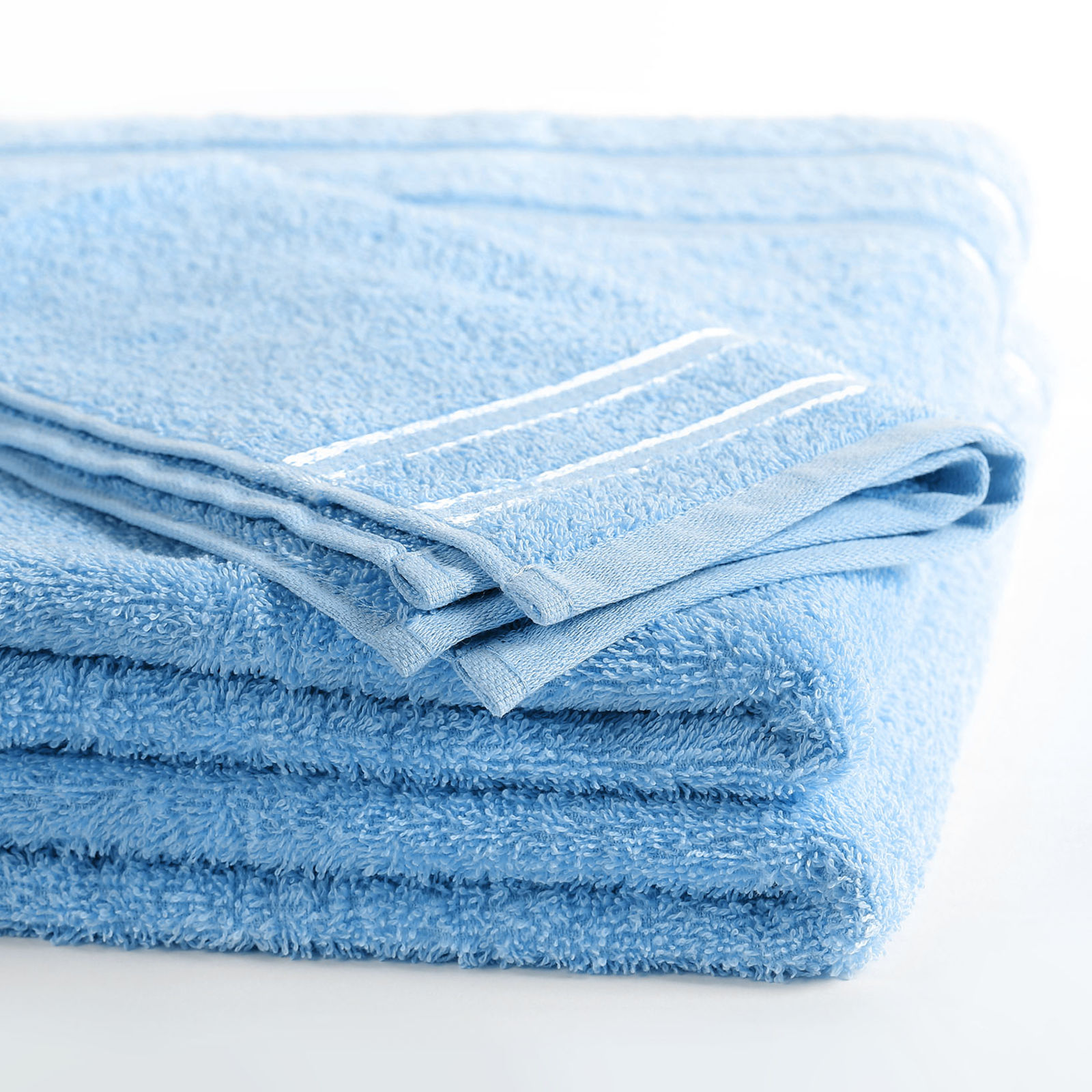 Ręcznik frotte Nela - jasnoniebieski