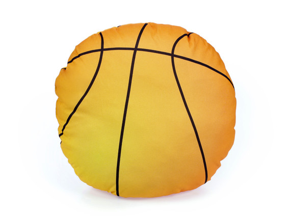 Poduszka dziecięca - wzór piłka koszykowa