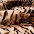 Sztuczne futro o krótkim włosiu na metry - Tygr 1 - szer. 150cm