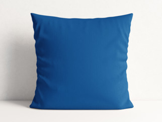 Poszewka na poduszkę bawełniana - błękit królewski