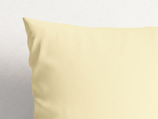 Poszewka na poduszkę bawełniana - kremowa