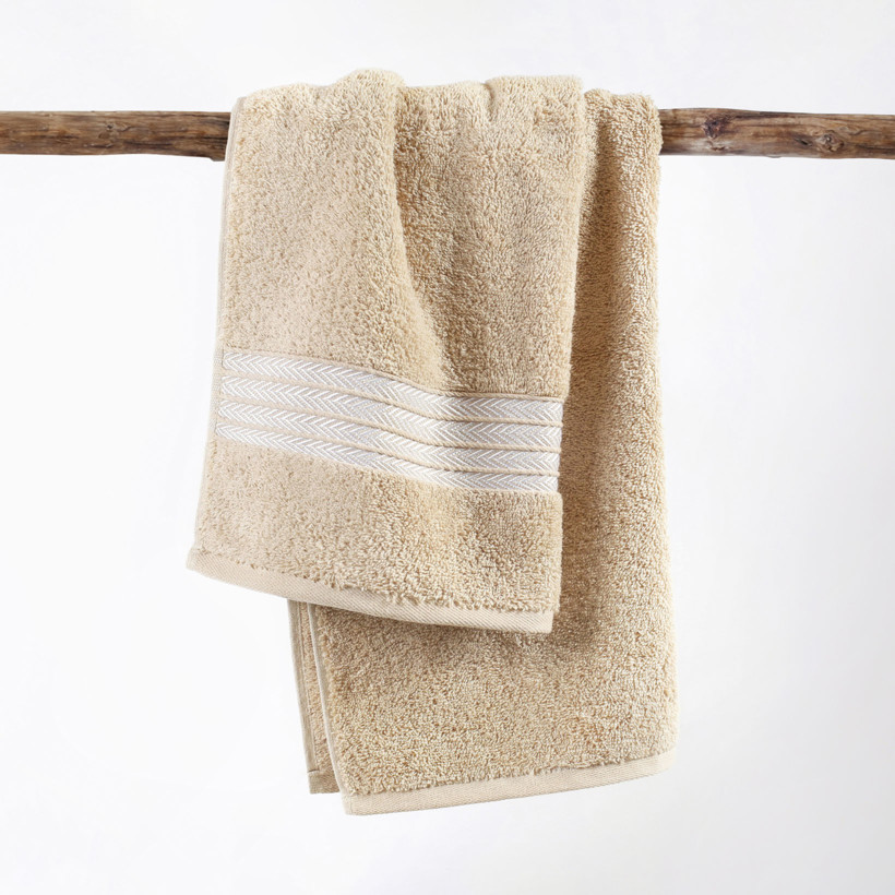 Ręcznik frotte Kaya - beżowy