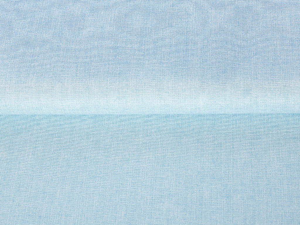 Tkanina dekoracyjna jednokolorowa Loneta - turkusowa naturalna