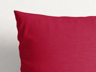 Poszewka na poduszkę dekoracyjna Loneta - UNI burgundowa czerwona