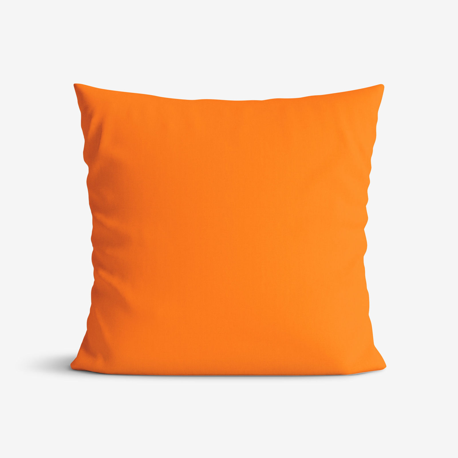 Poszewka na poduszkę bawełniana - pomarańczowa