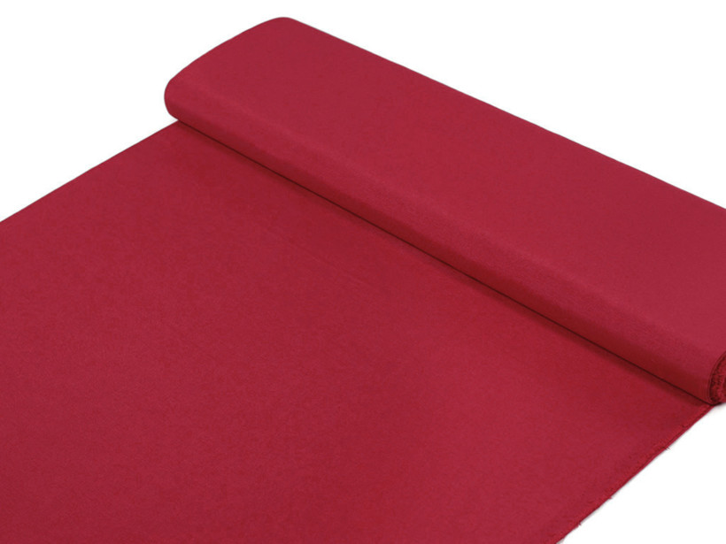 Tkanina dekoracyjna Loneta - UNI burgundowa czerwona