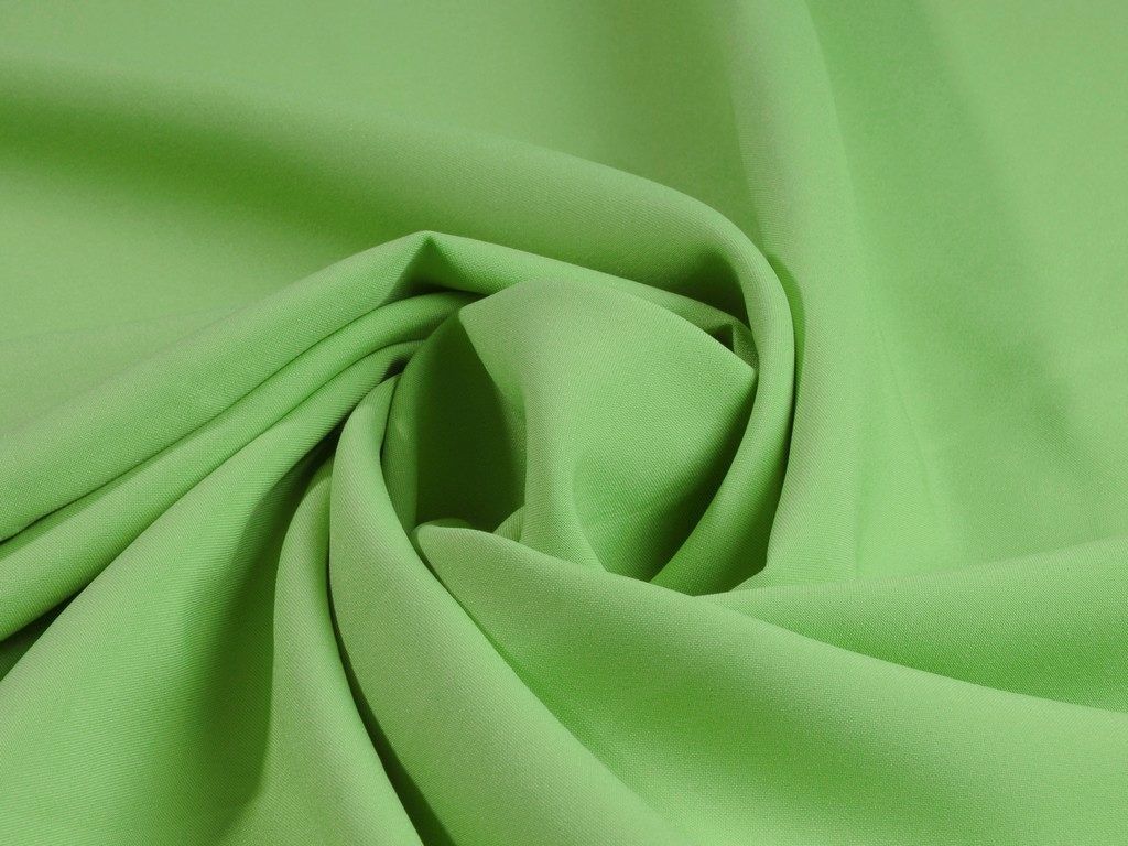 Tkanina dekoracyjna jednokolorowa Rongo - zielona