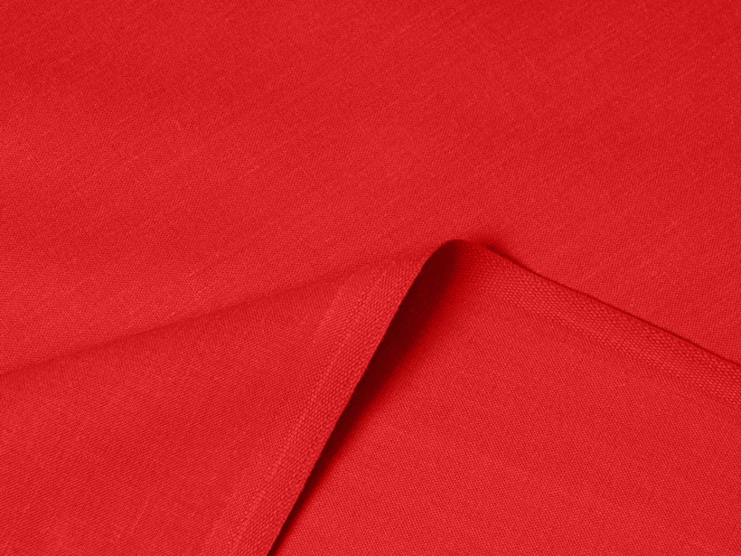 Płótno bawełniane jednokolorowe Suzy - czerwone