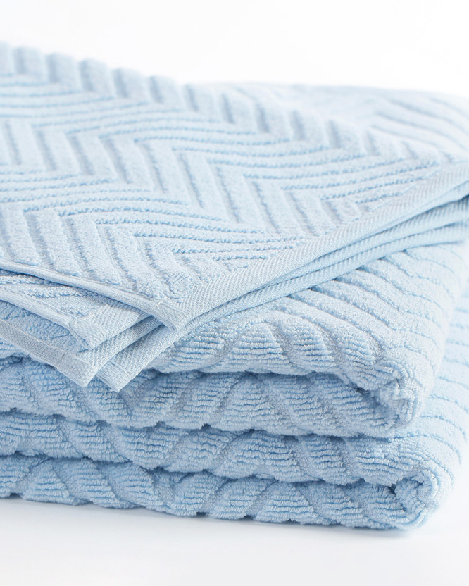 Ręcznik frotte Bali - jasnoniebieski