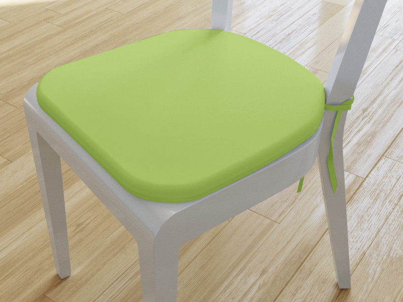 Zaokrąglona poduszka na krzesło 39x37 cm Suzy - zielona