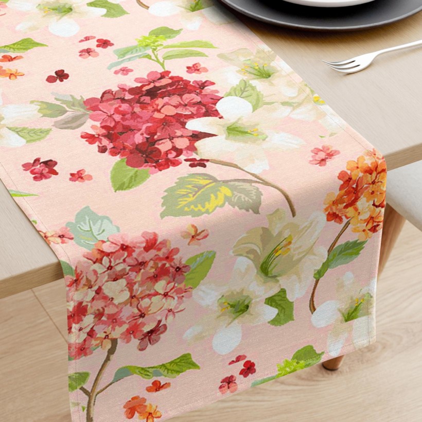 Bieżnik na stół Loneta - wiosenne kwiaty