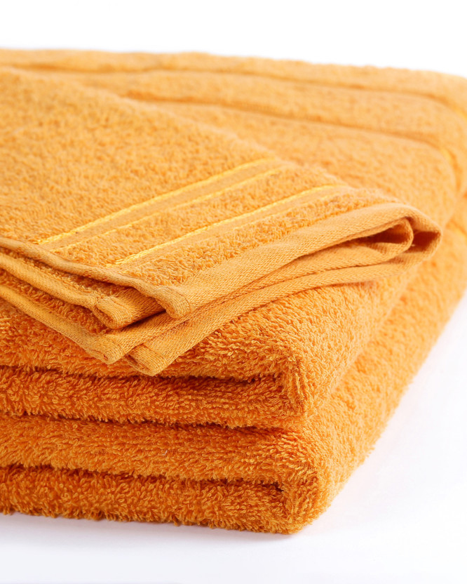 Ręcznik frotte Nela - pomarańczowy