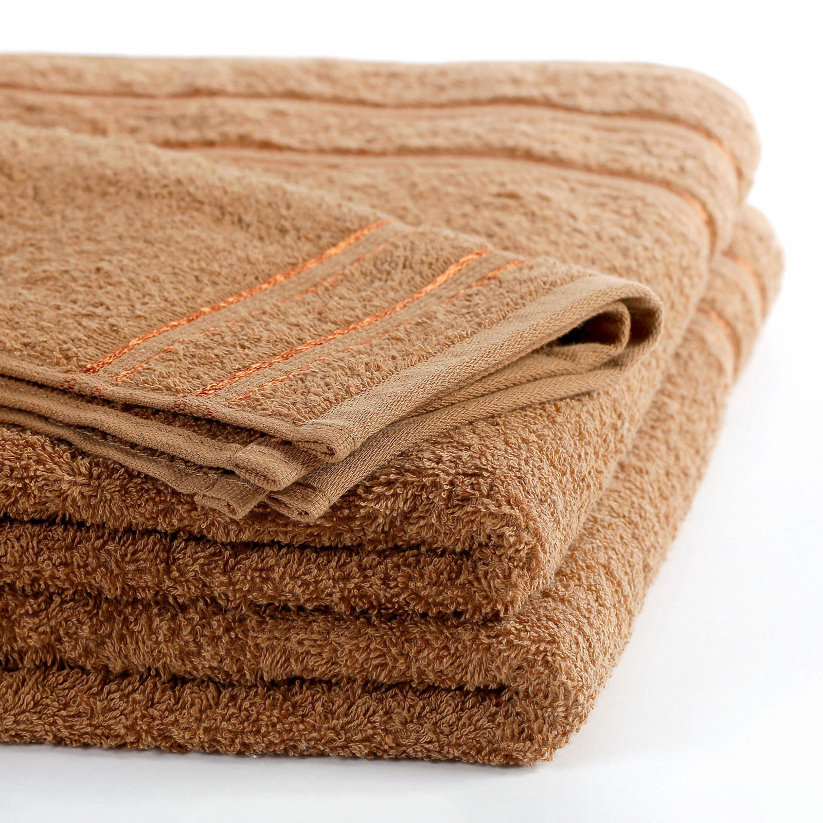Ręcznik frotte Nela - brązowy