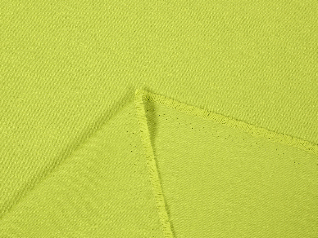 Tkanina dekoracyjna jednokolorowa Loneta - zielona stará