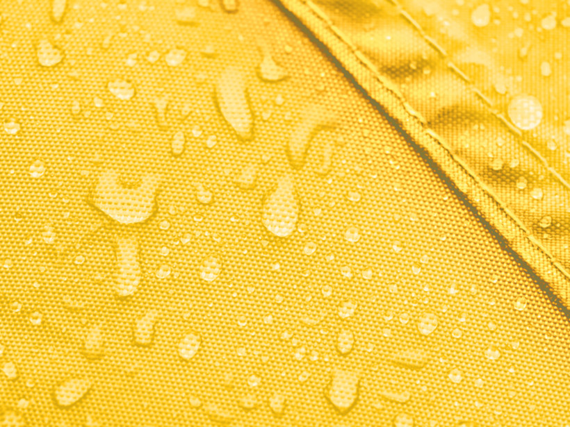 Tkanina wodoodporna ogrodowa - wzór 003 żółta