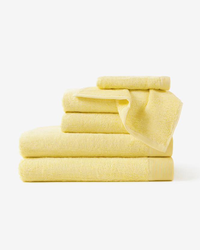 Ręcznik Modal - jasnożółty