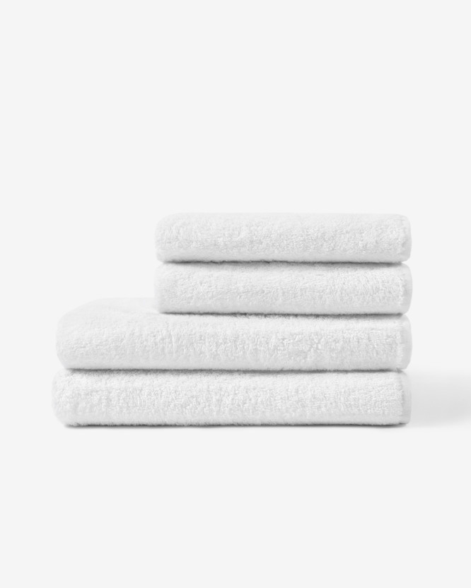 Ręcznik frotte - 500g/m2 - biały