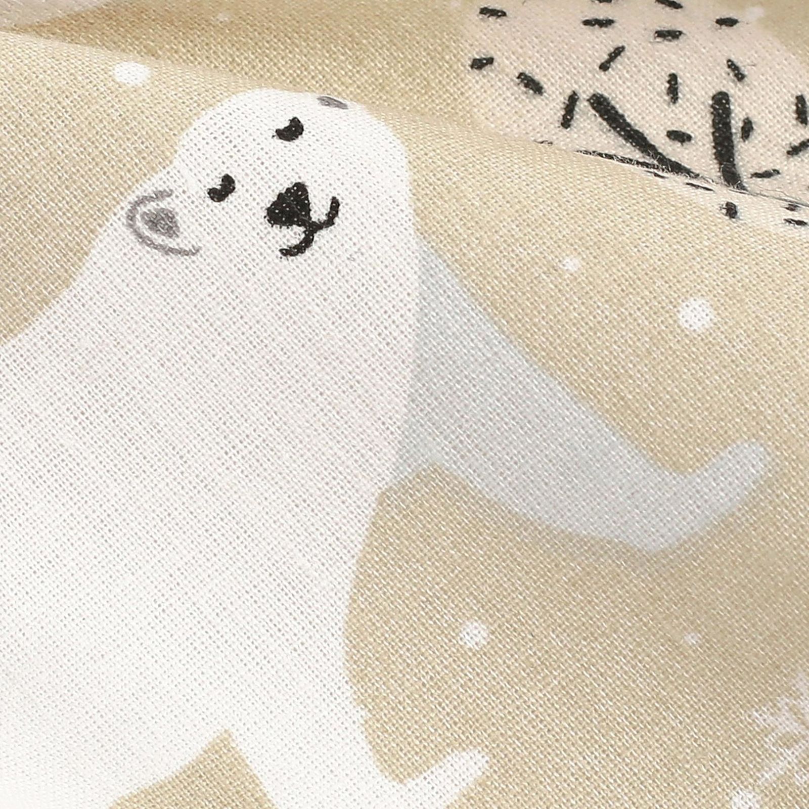 Płótno bawełniane - niedźwiedzie polarne