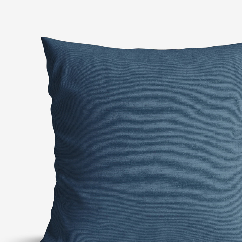 Poszewka na poduszkę dekoracyjna Loneta - szaroniebieska