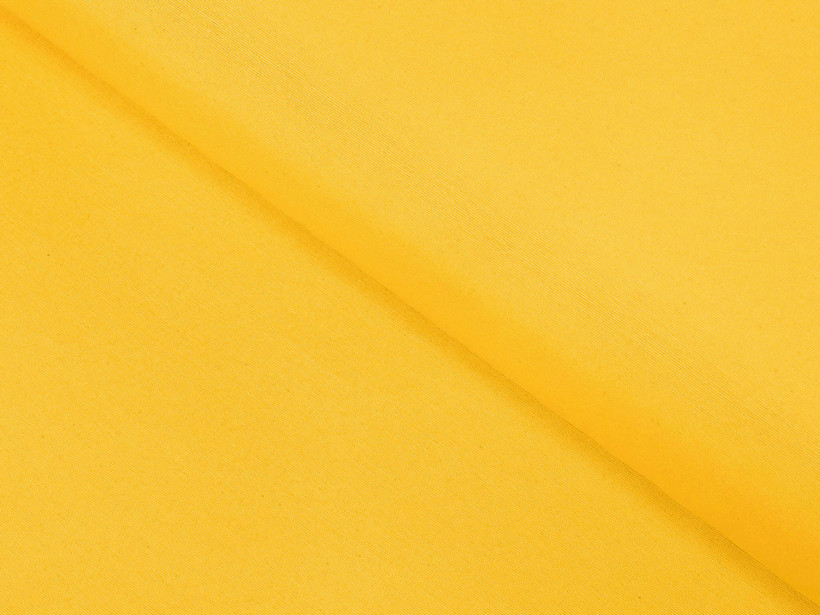 Tkanina dekoracyjna jednokolorowa Loneta - żółta stará