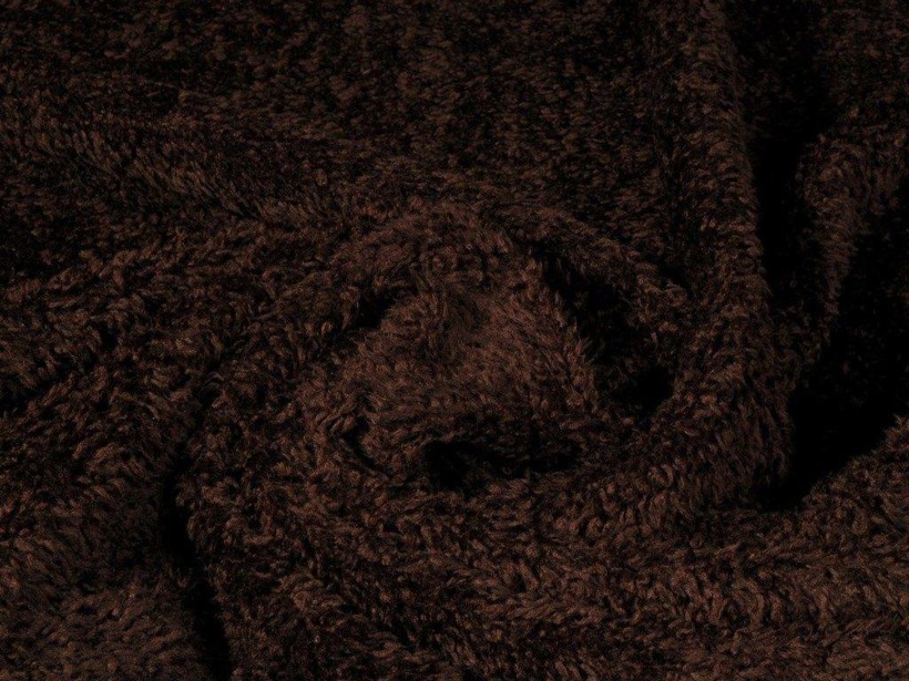 Sztuczne futro na metry - Teran 895 ciemnobrązowy