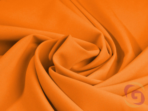 Zasłona dekoracyjna Rongo na wymiar - pomarańczowa