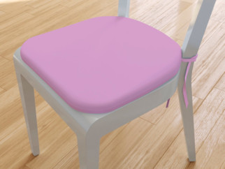 Zaokrąglona poduszka na krzesło 39x37 cm Suzy - liliowa