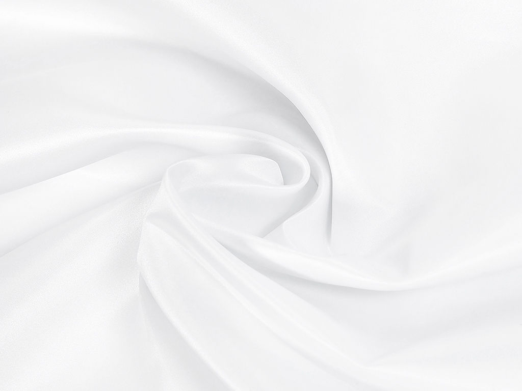 Luksusowa tkanina obrusowa plamoodporna - biała z satynowym wyglądem