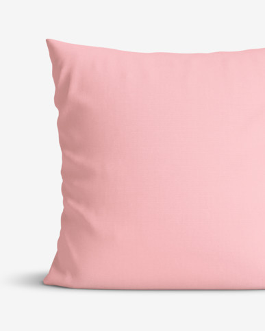 Poszewka na poduszkę dekoracyjna Loneta - różowa