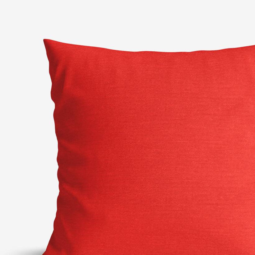 Poszewka na poduszkę dekoracyjna Loneta - czerwona