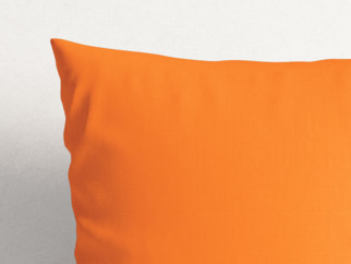 Poszewka na poduszkę bawełniana - pomarańczowa