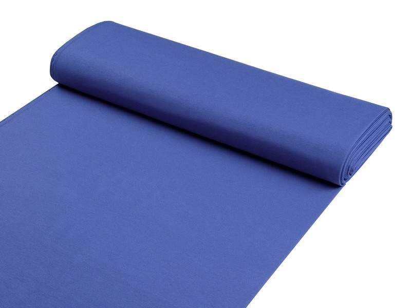 Tkanina dekoracyjna jednokolorowa Loneta - niebieska