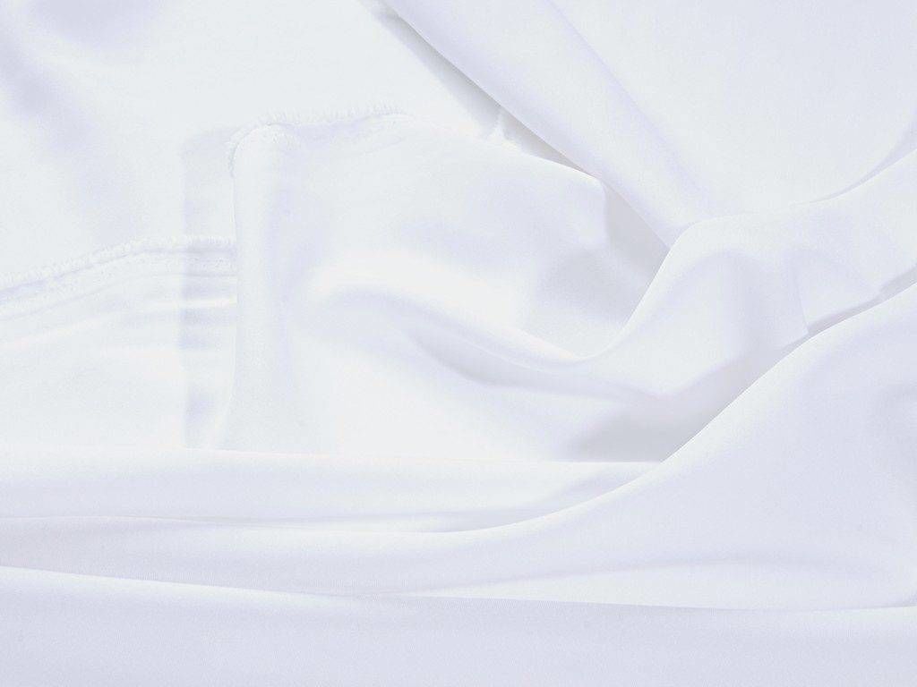 Tkanina dekoracyjna jednokolorowa Rongo - biała