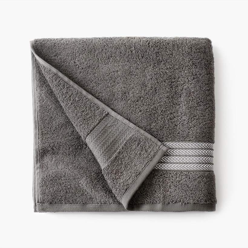 Ręcznik frotte Kaya - ciemnoszary