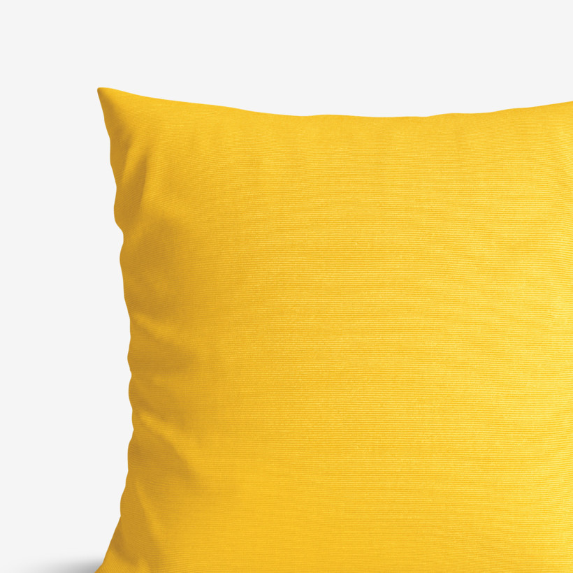 Poszewka na poduszkę dekoracyjna Loneta - żółta stará