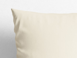 Poszewka na poduszkę dekoracyjna Rongo Deluxe - kremowa z satynowym połyskiem