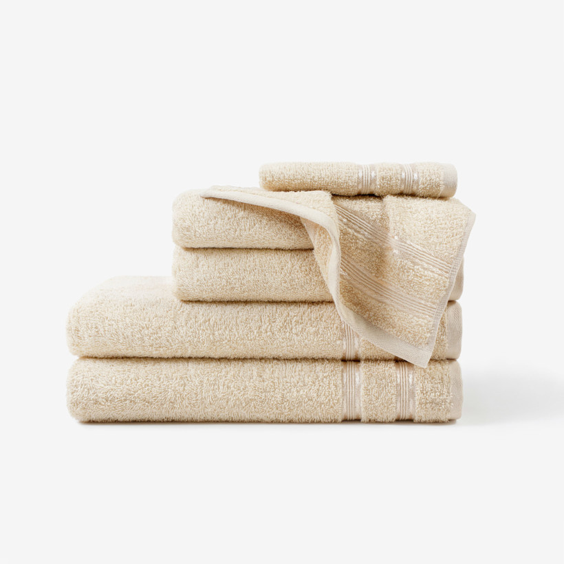 Ręcznik frotte Nela - jasnobeżowy