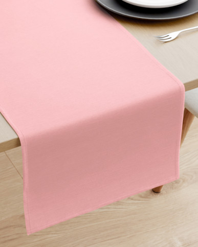 Bieżnik na stół Loneta - różowy