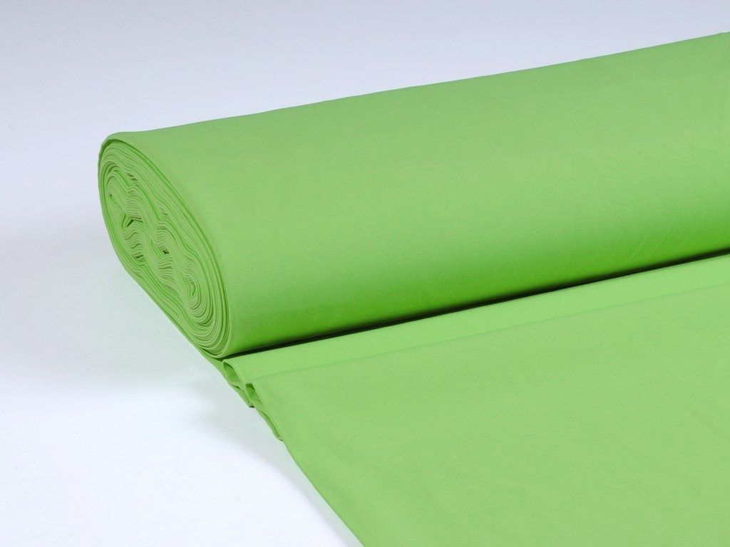 Tkanina dekoracyjna jednokolorowa Rongo - zielona