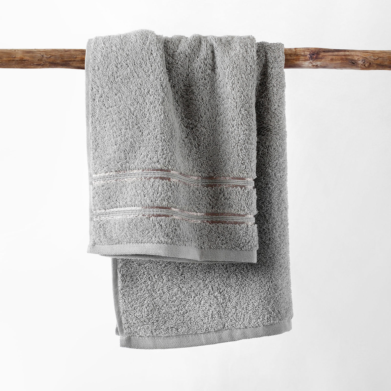 Ręcznik frotte Nela - szary