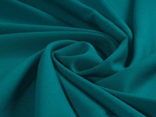 Tkanina dekoracyjna jednokolorowa Rongo - ciemny turkus - szer. 150 cm