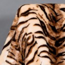 Sztuczne futro o krótkim włosiu na metry - Tygr 1 - szer. 150cm