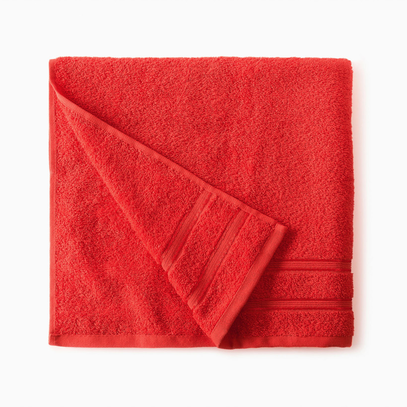 Ręcznik frotte Nela - czerwony