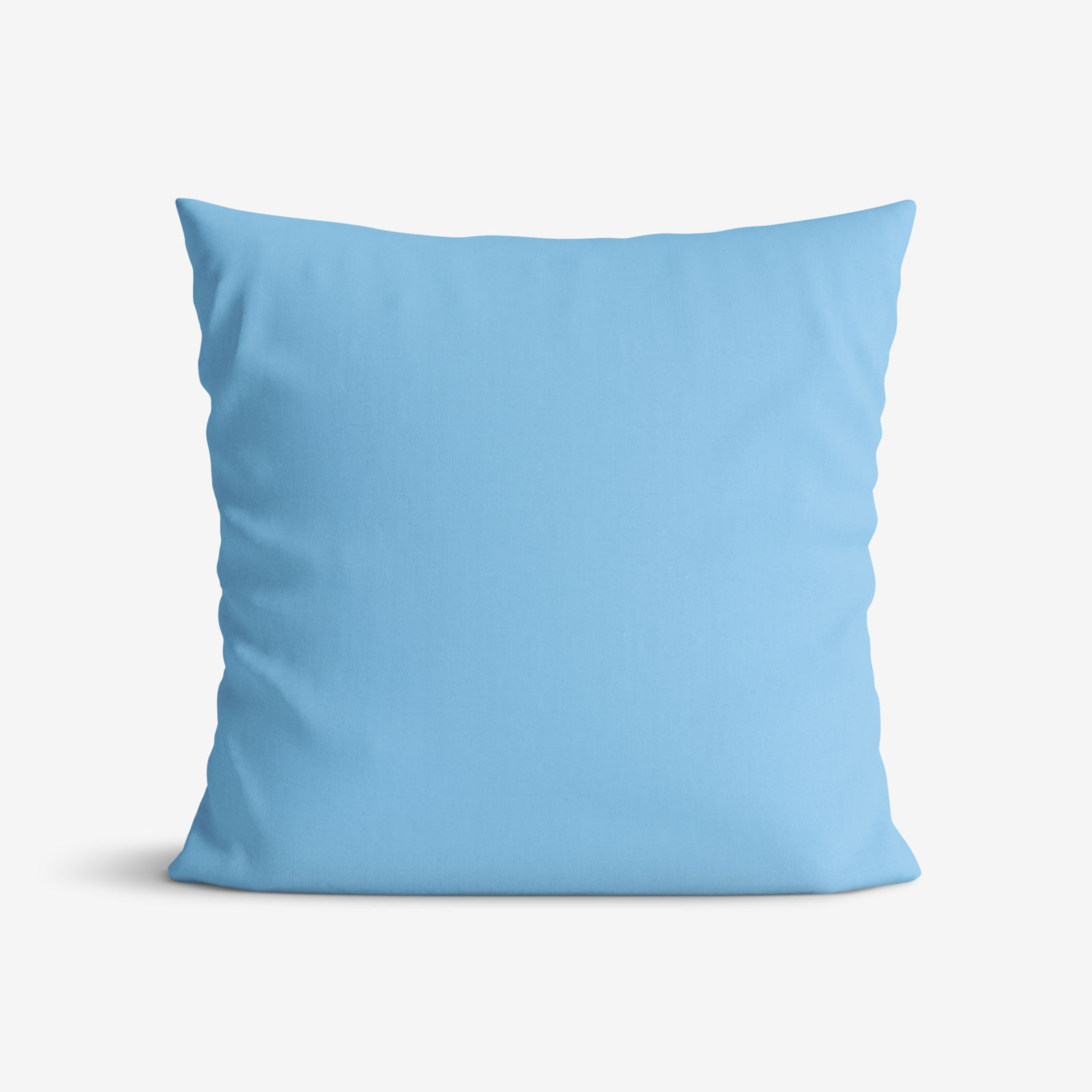 Poszewka na poduszkę bawełniana - niebiański błękit