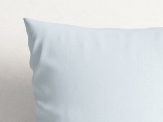 Poszewka na poduszkę bawełniana - szaro-niebieska