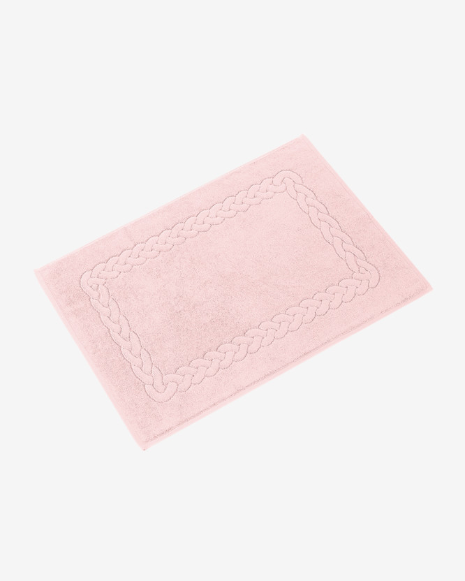 Dywanik łazienkowy frotte Ina - 50x70 cm - pastelowy różowy