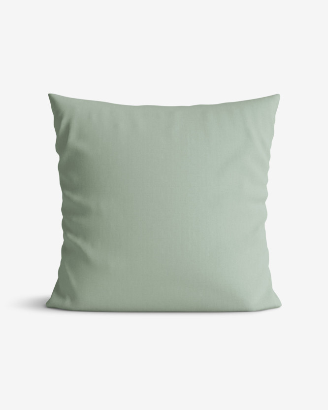 Poszewka na poduszkę bawełniana - szałwiowa zielona