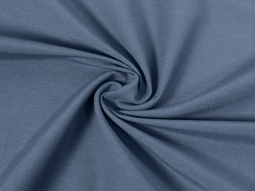 Tkanina dekoracyjna Loneta - szaroniebieska