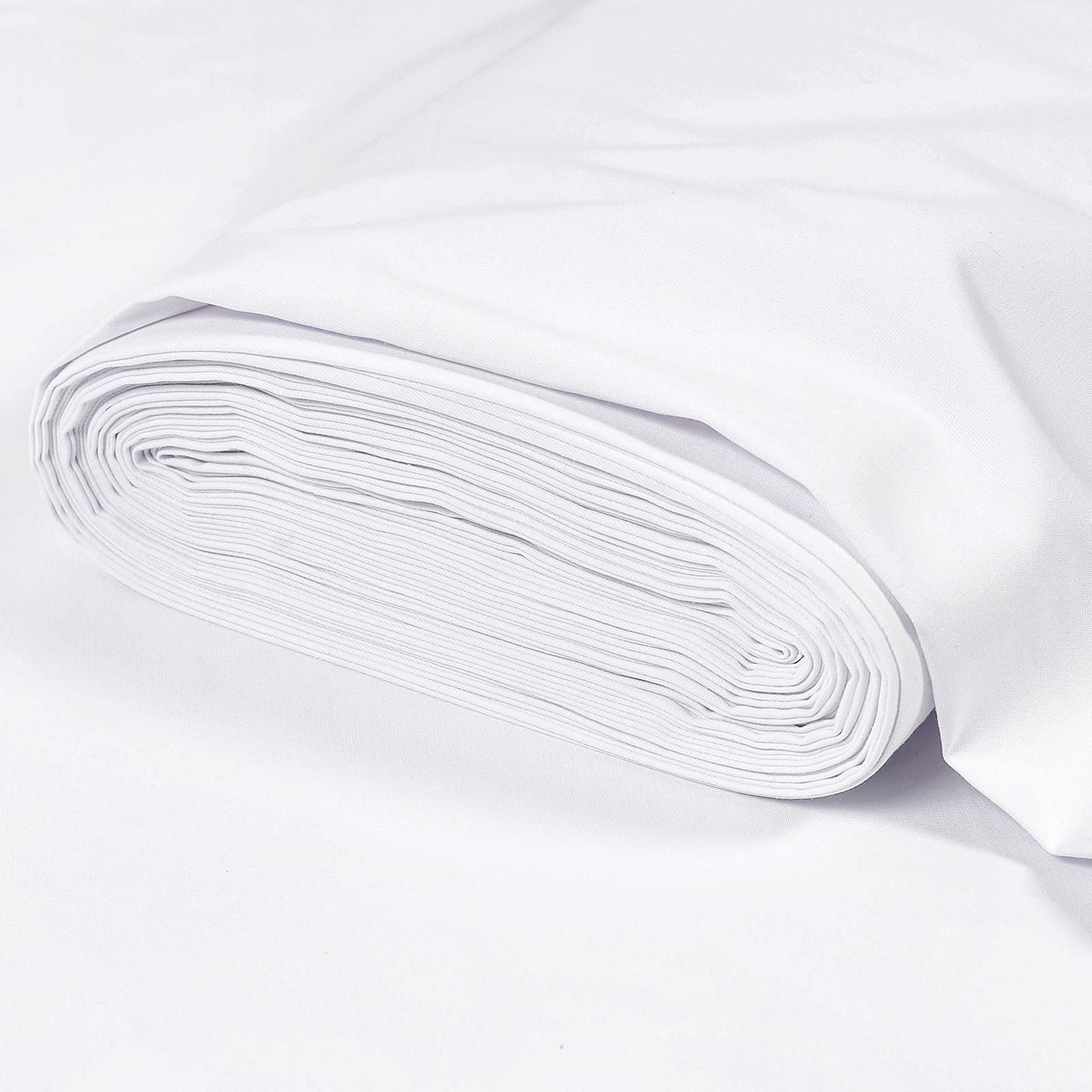 Mocna tkanina bawełniana - biała